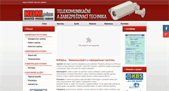 Desktop Screenshot of komplus.cz